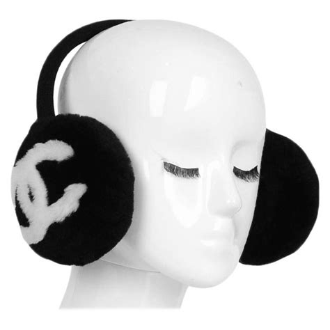 chanel ear muffa|chanel ear muffs.